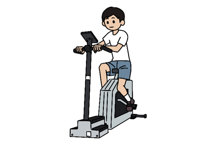 運動負荷試験のイメージ