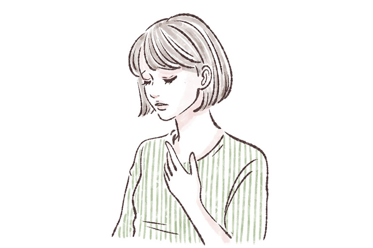 心因性の疼のイメージ