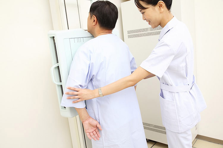 胸部レントゲンのイメージ写真