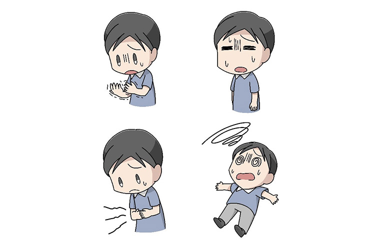 低血糖のイメージ