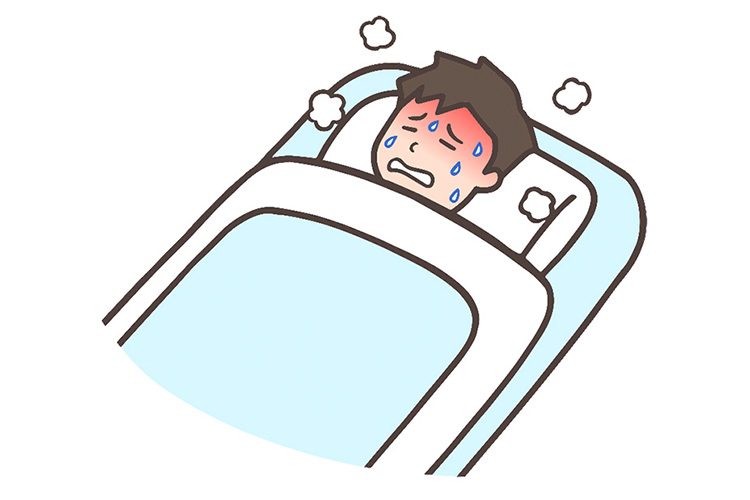 発熱のイメージ