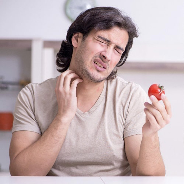 口腔アレルギーのイメージ