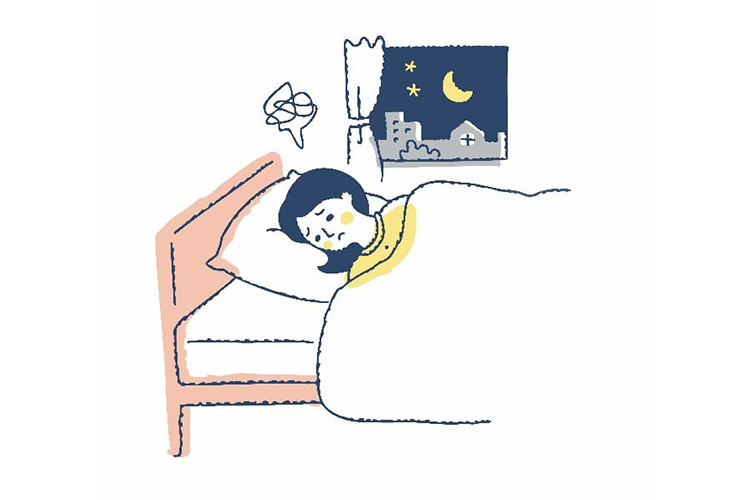 不眠症のイメージ
