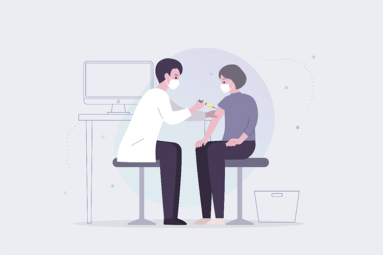 MRワクチン接種のイメージ